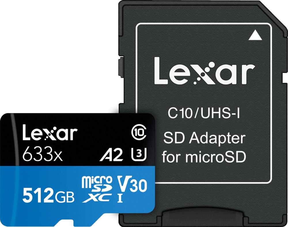 Карта пам'яті Lexar MICRO SDXC 512GB UHS-I W (LSDMI512BB633A)