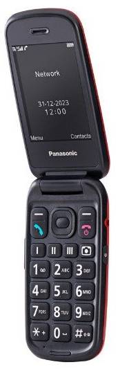 Фото - Мобільний телефон Panasonic KX-TU550EXR Red