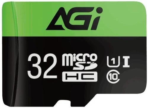 Карта пам'яті AGI microSD 32Gb Choice TF138 SDHC (class 10 UHS I) Retail + adapter (AGI032GU1TF138-R2)