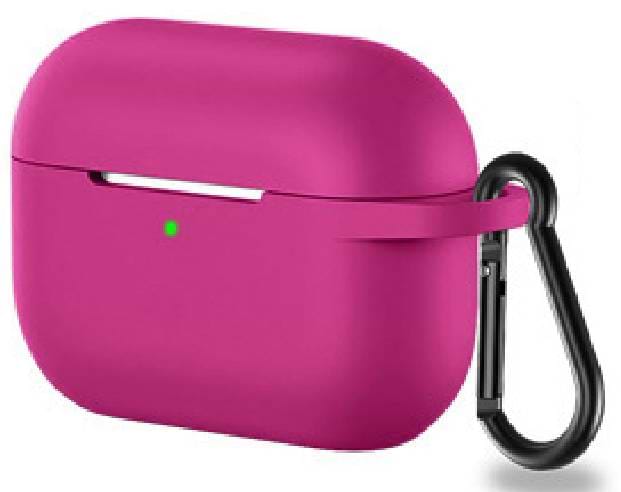 Чехол для наушников BeCover Silicon for Apple AirPods Pro Rose Red (704489) - Фото 1