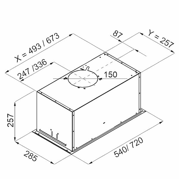 Фото - Вытяжка встраиваемая Best Chef Loft Box 1100 Black 72 (4F493D2L7B)