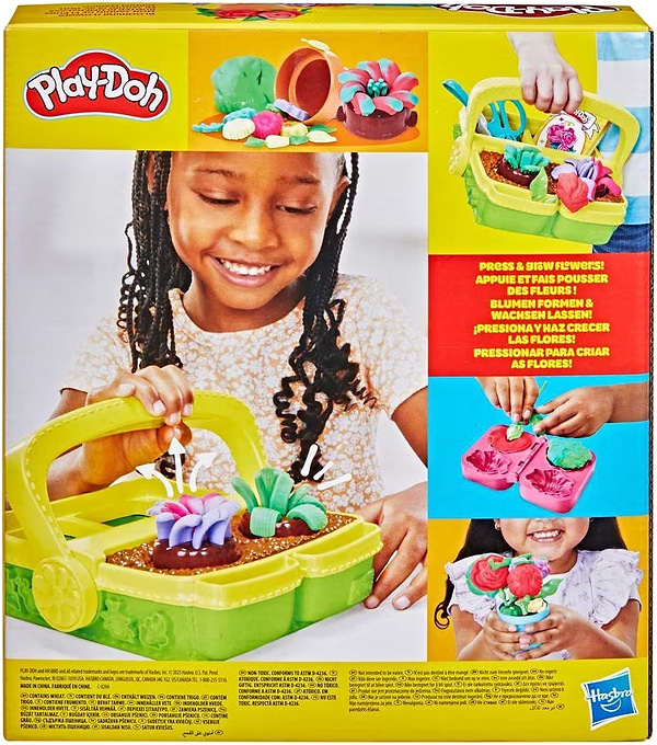 Фото - Наборы для лепки Hasbro Play-Doh Цветущие цветы (G0492)