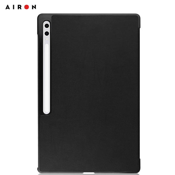Фото - Чехол для планшета AIRON Premium для Samsung Galaxy Tab S10 Ultra 14.6 2024 с защитной пленкой и салфеткой Black (4822356758484)