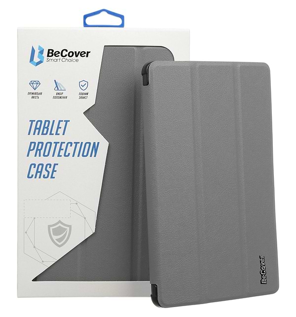 Фото - Чохол для планшета BeCover Smart Case for Samsung Galaxy Tab S9 (SM-X710/SM-X716)/S9 FE (SM-X510/SM-X516B) 11.0'' Gray (710411)