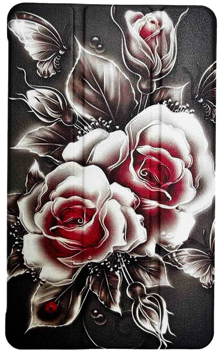 Чохол для планшету BeCover Smart Case for Samsung Galaxy Tab A9 Plus SM-X210/SM-X215/SM-X216 11.0" Black Rose (711276) - Фото 1