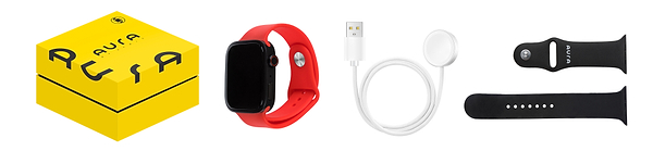 Фото - Смарт-часы Aura X1 Pro 44mm Red (SWAX144R)