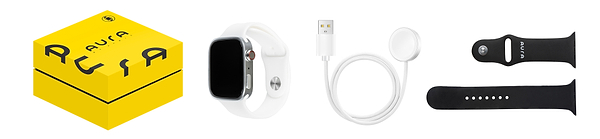 Фото - Смарт-годинник Aura X1 Pro 44mm White (SWAX144W)