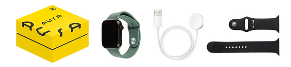 Фото - Смарт-годинник Aura X2 Pro 44mm Green (SWAX244G)