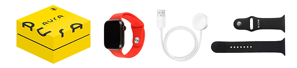 Фото - Смарт-часы Aura X2 Pro 44mm Red (SWAX244R)