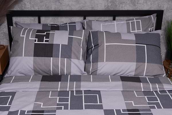 Фото - Комплект постельного белья Moon&Star Бязь Gold Люкс Domiano 143х210х2 нав. 2х50х70 (MS-820002009)