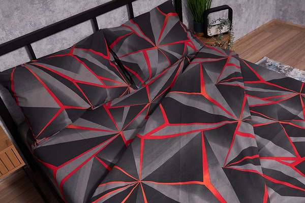 Фото - Комплект постельного белья Moon&Star Бязь Gold Люкс Geometry 160х220 (MS-820002252)