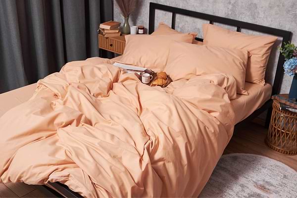 Фото - Комплект постільної білизни Moon&Star Бязь Gold Люкс «Cream» 143х210х2 нав. 2х70х70 (MS-820003282)