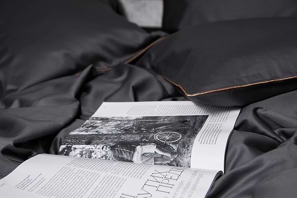 Фото - Комплект постільної білизни Moon&Star Satin Premium Gold Corner 143х210х2 нав. 4х50х70 (MS-820003913)