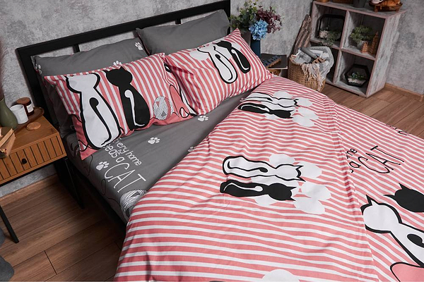 Фото - Комплект постельного белья Moon&Star Бязь Gold Люкс «Cat» 160х220х2 нав. 2х40х60 (MS-820003250)