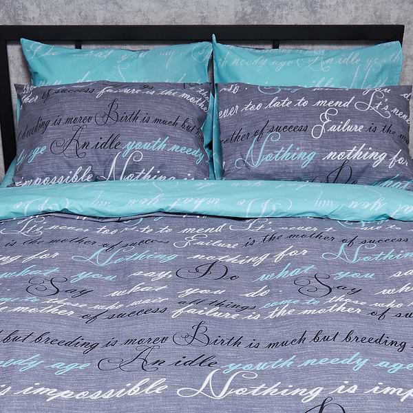 Фото - Комплект постельного белья Moon&Star 160х220 наволочки 2х40х60 Autograph Бязь Gold Люкс (MS-820000750)