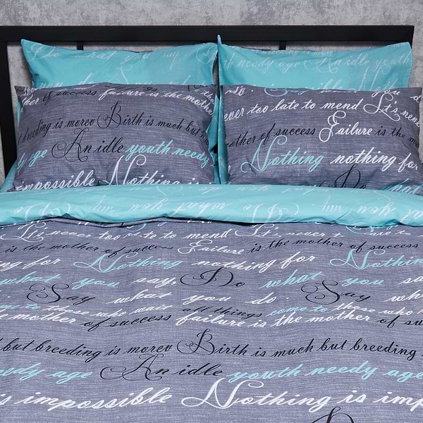 Фото - Комплект постельного белья Moon&Star King Size 220x240 Stripe Green Satin Stripe (MS-820000563)