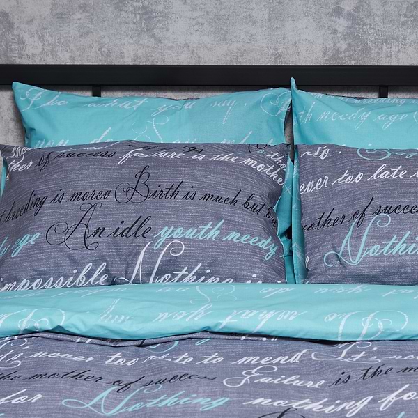 Фото - Комплект постельного белья Moon&Star King Size 220x240 Stripe Green Satin Stripe (MS-820000563)