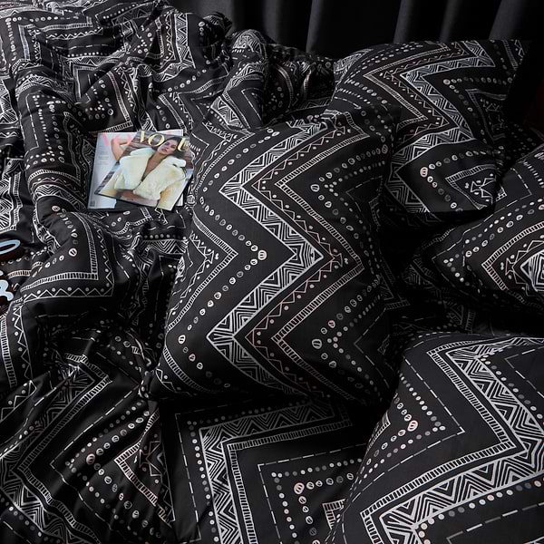 Фото - Комплект постельного белья Moon&Star Premium Geometric Grace 143х210х2 нав. 4х70х70 (MS-820007799)