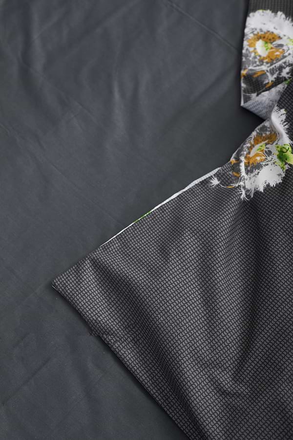 Фото - Комплект постельного белья Moon&Star 160х220 наволочки 2х70х70 Dandelion Black Бязь Gold Люкс (MS-820000927)