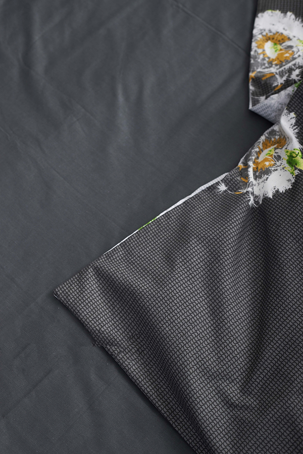 Фото - Комплект постільної білизни Moon&Star 160х220 наволочки 2х40х60 Dandelion Black Бязь Gold Люкс (MS-820000925)