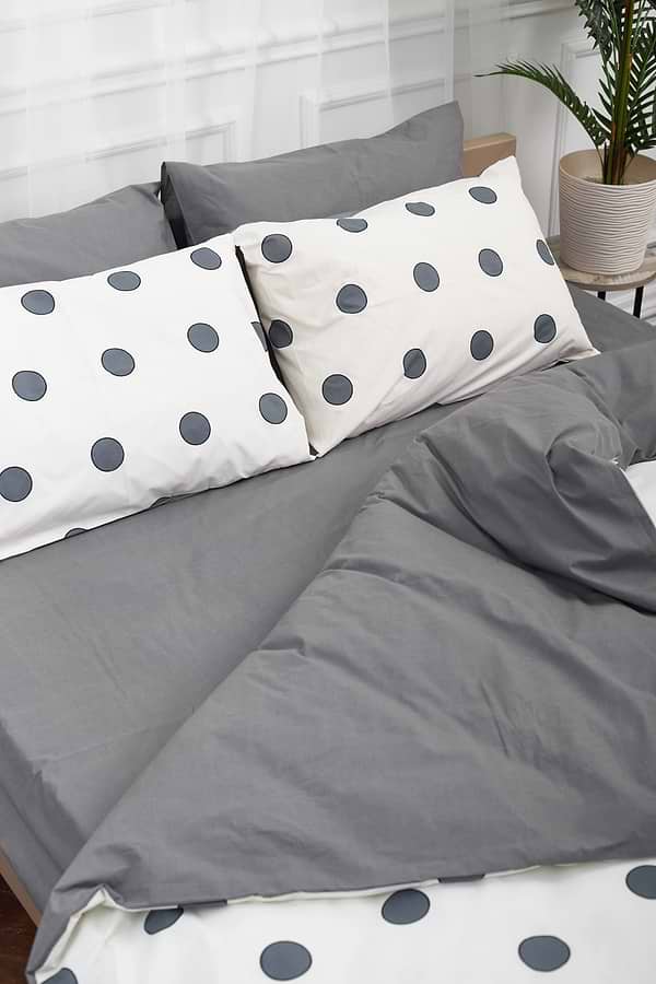 Фото - Комплект постельного белья Moon&Star 175х210 см нав. 2х40х60 Riccarda Gray Ranforce Elite (MS-820000145)