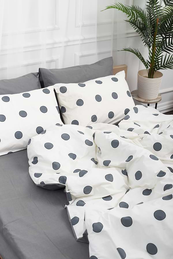 Фото - Комплект постельного белья Moon&Star 175х210 см нав. 2х40х60 Riccarda Gray Ranforce Elite (MS-820000145)