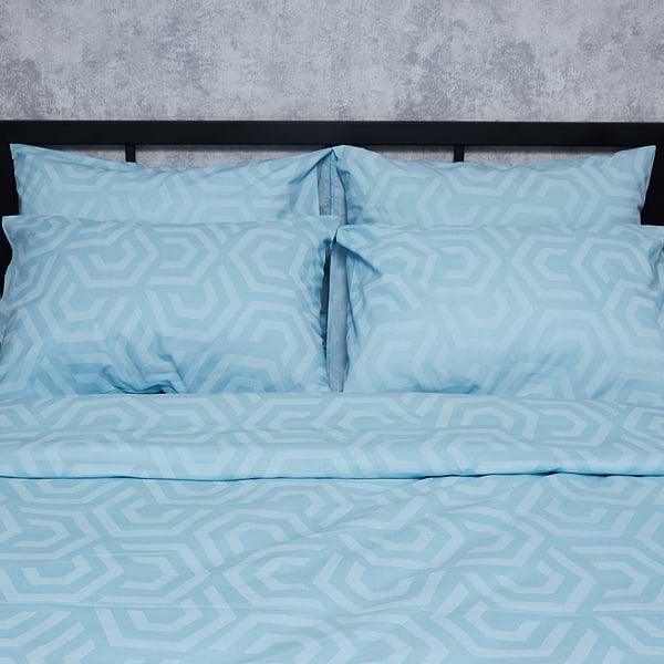 Фото - Комплект постельного белья Moon&Star Бязь Gold Люкс Arctic Glow 143х210х2 нав. 4х70х70 (MS-820005874)