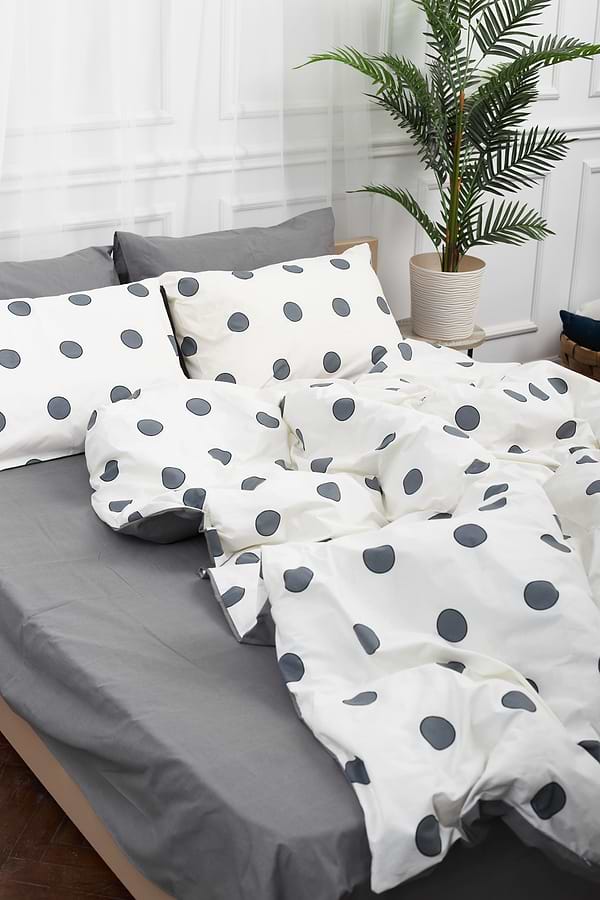 Фото - Комплект постельного белья Moon&Star 175х210 см нав. 2х40х60 Riccarda Gray Ranforce Elite (MS-820000145)