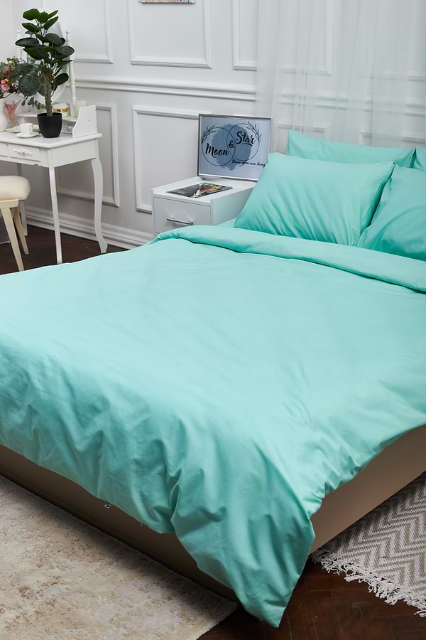 Фото - Комплект постільної білизни Moon&Star 143х210х2 нав. 2х70х70 Mind Бязь Gold Люкс (MS-820001209)