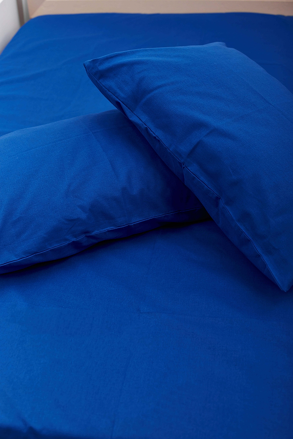 Фото - Комплект постельного белья Moon&Star 160х220 наволочки 4х50х70 Blue Бязь Gold Люкс (MS-820000823)