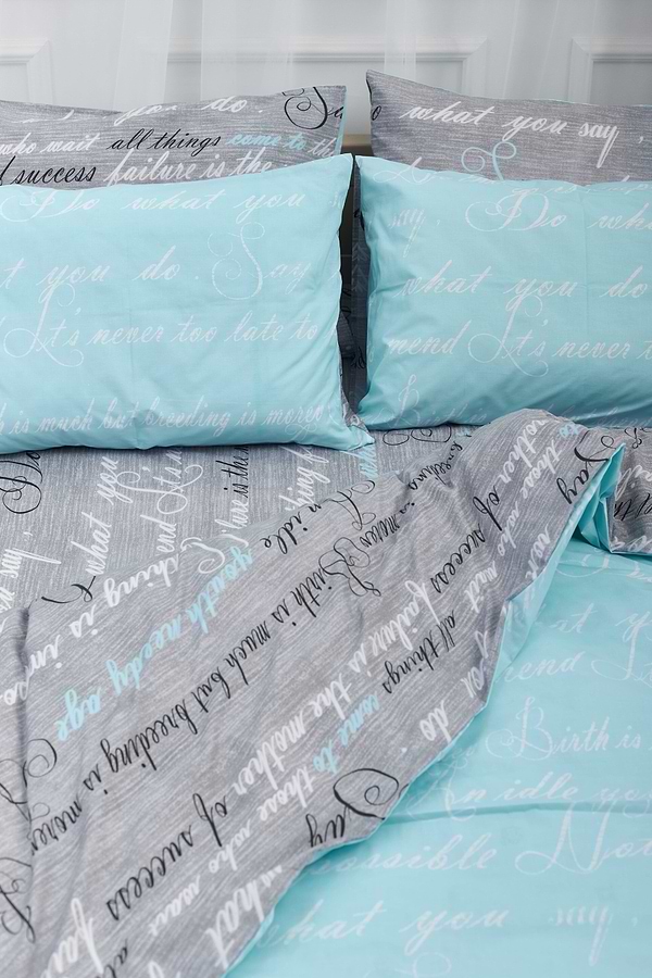 Фото - Комплект постельного белья Moon&Star 143х210х2 нав. 2х40х60 Autograph Mind Бязь Gold Люкс (MS-820000720)