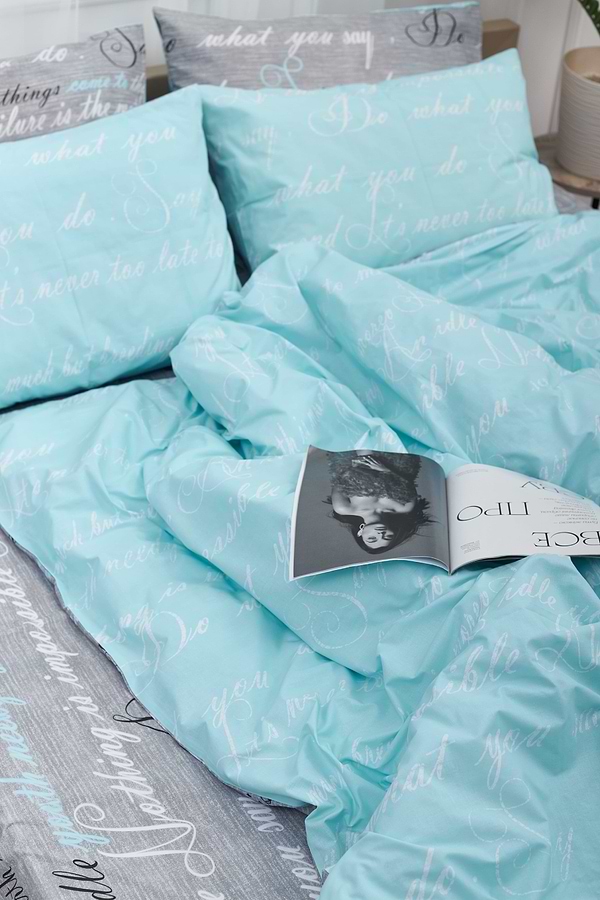 Фото - Комплект постельного белья Moon&Star 143х210х2 нав. 2х40х60 Autograph Mind Бязь Gold Люкс (MS-820000720)