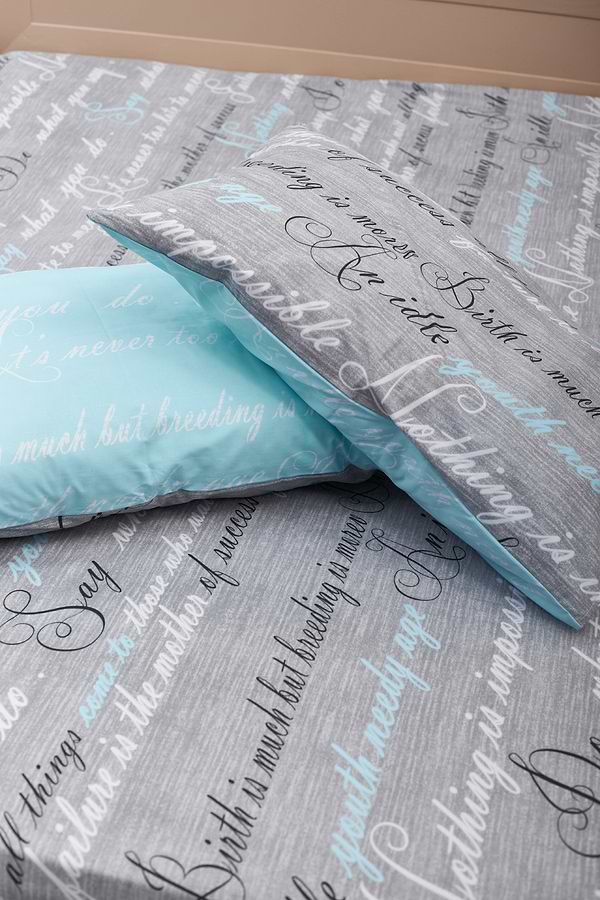 Фото - Комплект постельного белья Moon&Star 143х210х2 нав. 2х40х60 Autograph Mind Бязь Gold Люкс (MS-820000720)