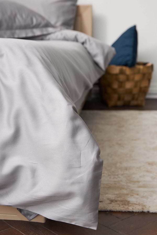 Фото - Комплект постільної білизни Moon&Star 160х220 наволочки 4х50х70 Smoke Satin Premium (MS-820000443)