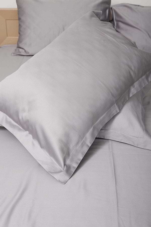 Фото - Комплект постільної білизни Moon&Star 160х220 наволочки 4х50х70 Smoke Satin Premium (MS-820000443)