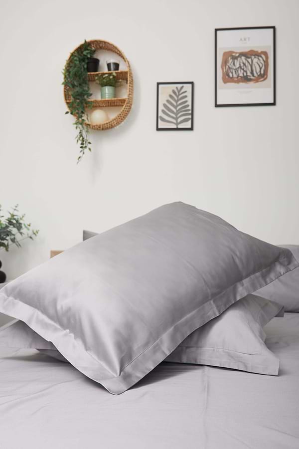 Фото - Комплект постельного белья Moon&Star 175х210 см нав. 4х50х70 Smoke Satin Premium (MS-820000428)