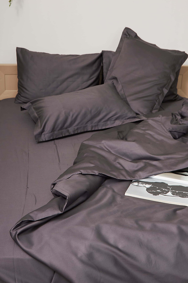 Фото - Комплект постельного белья Moon&Star 160х220 наволочки 4х70х70 Rain Cloud Satin Premium (MS-820000409)