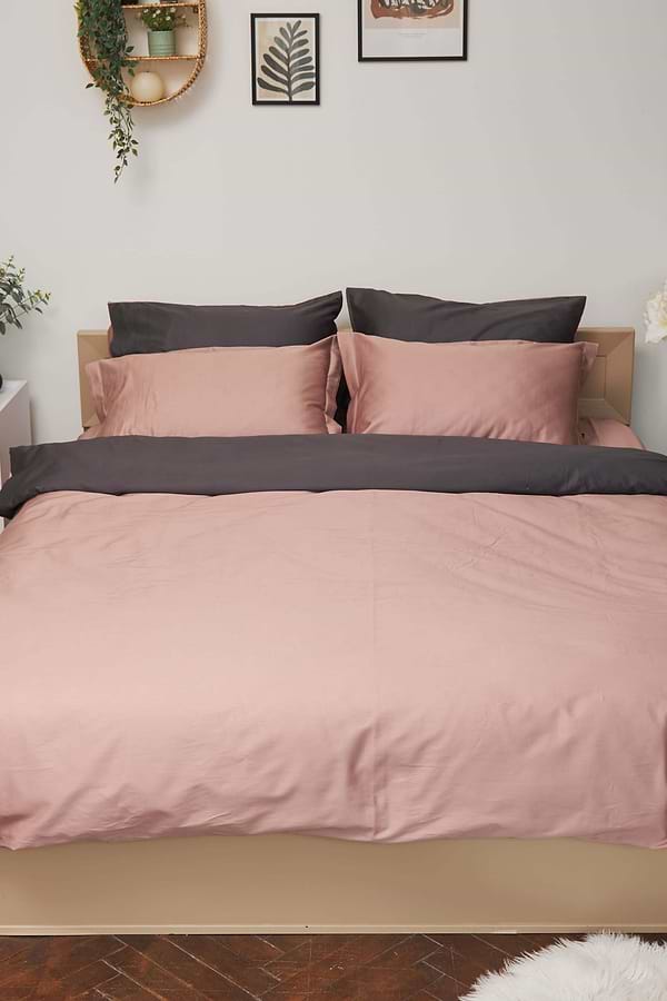 Фото - Комплект постельного белья Moon&Star 160х220 наволочки 2х70х70 Violet Satin Premium (MS-820000477)