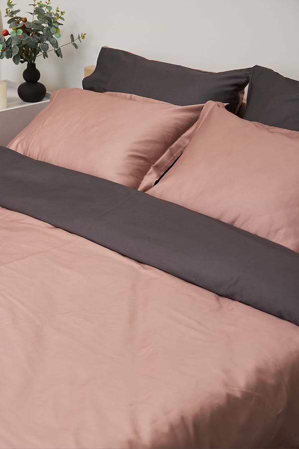 Фото - Комплект постельного белья Moon&Star 160х220 наволочки 4х70х70 Violet Satin Premium (MS-820000479)