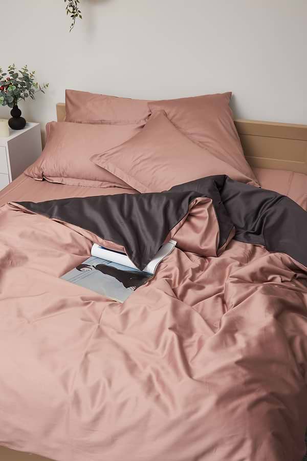 Фото - Комплект постельного белья Moon&Star 175х210 см нав. 4х70х70 Violet Satin Premium (MS-820000464)