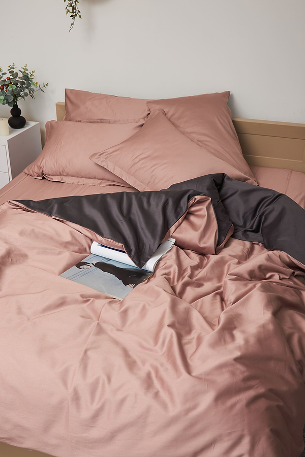 Фото - Комплект постельного белья Moon&Star 175х210 см нав. 4х50х70 Violet Satin Premium (MS-820000463)