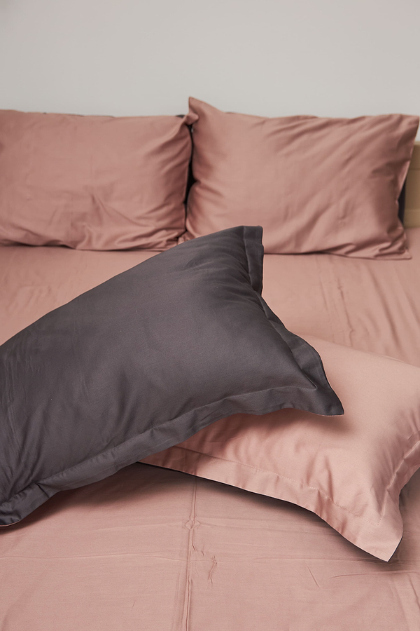 Фото - Комплект постельного белья Moon&Star 200х220 см нав. 4х70х70 Violet Satin Premium (MS-820000469)