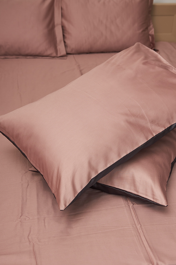 Фото - Комплект постельного белья Moon&Star 200х220 см нав. 4х70х70 Violet Satin Premium (MS-820000469)