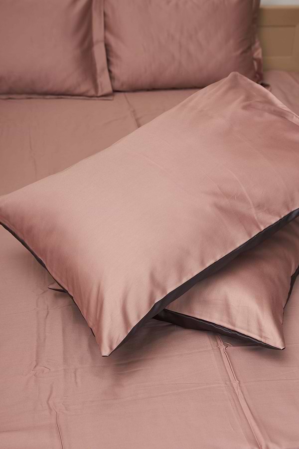 Фото - Комплект постільної білизни Moon&Star 160х220 наволочки 2х40х60 Violet Satin Premium (MS-820000475)