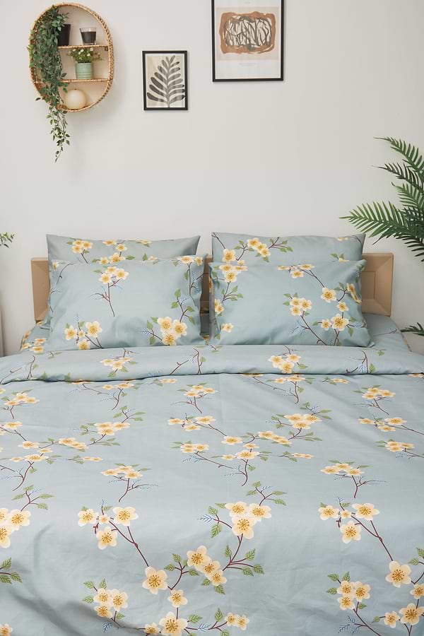 Фото - Комплект постельного белья Moon&Star 160х220 Spring Flower Микросатин Premium (MS-820001412)