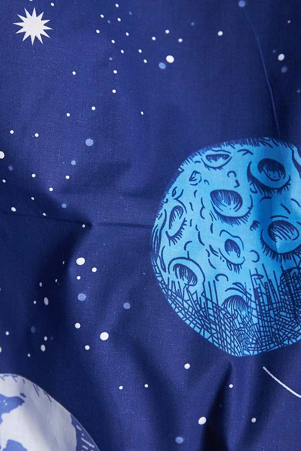 Фото - Комплект постельного белья Moon&Star Бязь Gold Люкс Planets 160х220 (MS-820004816)