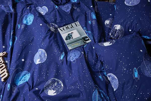 Фото - Комплект постельного белья Moon&Star Бязь Gold Люкс Planets 160х220 (MS-820004817)