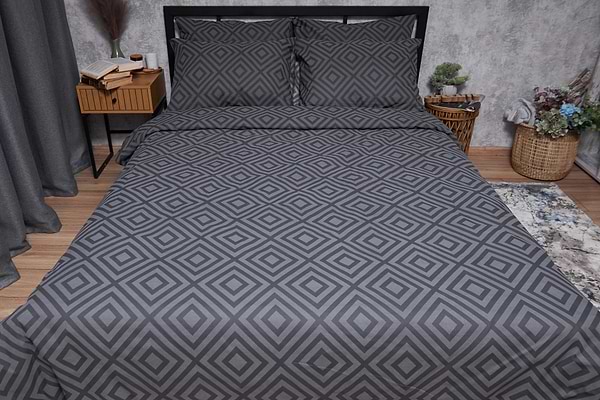 Фото - Комплект постільної білизни Moon&Star Бязь Gold Люкс Storm 160х220 (MS-820004677)