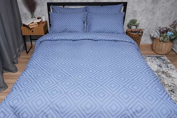 Фото - Комплект постільної білизни Moon&Star Бязь Gold Люкс «Crystal» 143х210х2 нав. 2х40х60 (MS-820004645)