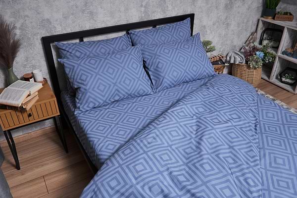 Фото - Комплект постельного белья Moon&Star Бязь Gold Люкс Crystal 160х220 (MS-820004640)